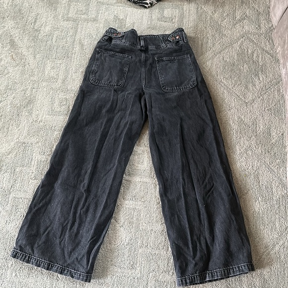 COPY - Free People Care Super Sweeper Wide Leg Flood Jeans - Picture 7 of 8